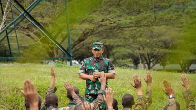 Tinjau Latihan Berganda Siswa Dikmaba TNI-AD, Ini Pesan Danrindam IM