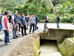 Curah Hujan Tinggi Lagi, Pj Wali Kota Sabang Kembali Tinjau Jalan dan Permukiman