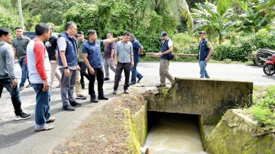 Curah Hujan Tinggi Lagi, Pj Wali Kota Sabang Kembali Tinjau Jalan dan Permukiman