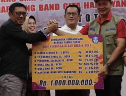 Keluarga Besar Disdik Aceh Sumbang Rp 1 M Lebih untuk Korban Gempa Turki