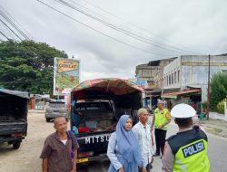 Satlantas Polres Abdya Tertibkan Mobil Barang Angkut Penumpang