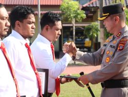 19 Polisi Berprestasi di Aceh Utara Diganjar Reward