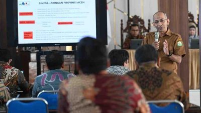 Diskominsa Aceh Gelar Rapat Teknis Implementasi Geoportal Simpul Jaringan