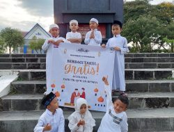 Anak-anak PAUD TK Quran Bunda Semarakkan Ramadhan dengan Bagi-bagi Takjil