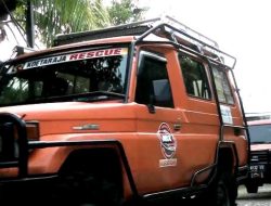 Koetaraja Rescue Siaga Bencana dengan Mobil Spesifikasi Adventure