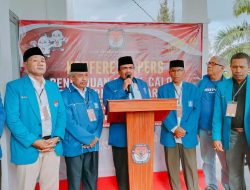 Menuju DPRK Abdya, Bacaleg PAN dan PKS Didaftarkan ke KIP