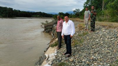 Tanggul Krueng Nagan Ambruk, TRK Minta Pihak Balai Sungai Sumatera 1 Segera Tangani