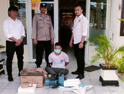 Polsek Banda Raya Tangkap Maling Pompa Air