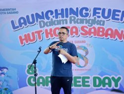 Reza Launching Kegiatan HUT Ke-58 Kota Sabang, Puncaknya 24 Juni 2023