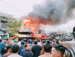 Tujuh Rumah di Blangpidie Terbakar, Termasuk Milik Ketua Gapensi