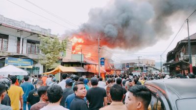 Tujuh Rumah di Blangpidie Terbakar, Termasuk Milik Ketua Gapensi