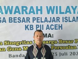 Muslem Yacob Pimpin KB PII Aceh