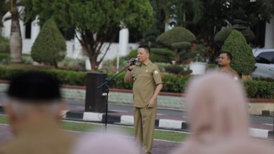 Arahan Pj Gubernur Aceh pada Apel Senin: Berbuatlah yang Terbaik untuk Negeri Ini