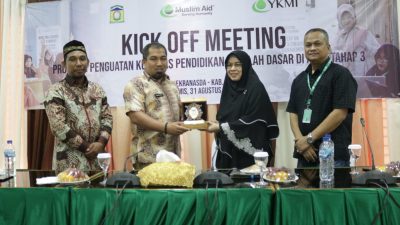 Muslim Aid dan YKMI Perkuat Kualitas Pendidikan di Aceh Besar, Begini Tanggapan Iswanto