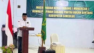 Pileg 2024, PBB Targetkan Enam Kursi DPRK Simeulue