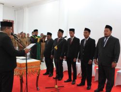 Lantik Komisioner KIP Abdya, Ini Pesan Pj Bupati Darmansah