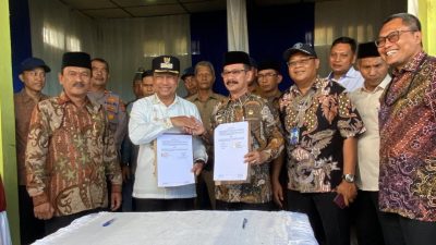 Aceh Tamiang dan Aceh Tengah Teken KAD di Meulaboh, Ini Tujuannya