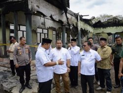 Ponpes Gontor 8 yang Terbakar Ditempati 118 Santri dan 11 Ustadz, Pj Bupati Aceh Besar Salurkan Bantuan