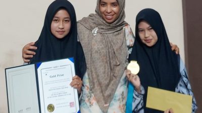 Wakili Indonesia di Ajang Penelitian Internasional, 2 Siswi SMAN 1 Takengon Sabet Medali Emas di Korsel