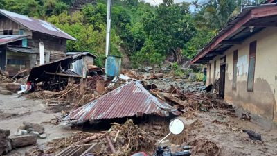 Dampak Banjir Bandang Beutong: Puluhan Rumah Rusak, Permukiman Tertimbun, 11 KK Mengungsi