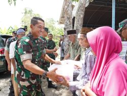 Panglima Kodam IM Sisir Gampong di Pelosok Aceh Besar