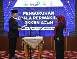 Pj Gubernur Kukuhkan Safrina Salim sebagai Kepala BKKBN Aceh