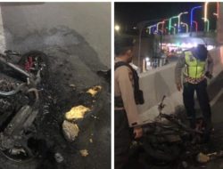 Sepmor yang Terbakar di Flyover Simpang Surabaya Ternyata Milik Warga Deah Geulumpang