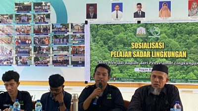 Yayasan Apel Green Beri Pendidikan Lingkungan untuk Pelajar di Aceh