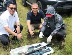 Polda Aceh Terima Penyerahan Dua Pucuk M-16 dari Tokoh Pidie