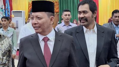 Pj Gubernur Aceh pada Pelantikan Ketua DPRA: Kami Sangat Terbuka Menampung Kritik