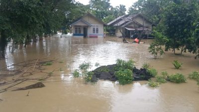 Hujan Deras Guyur Simeulue, Sejumlah Desa Terendam