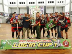 Danrem 012 Tutup Turnamen Futsal Log’in Cup 1, Yonif 116/GS Juara