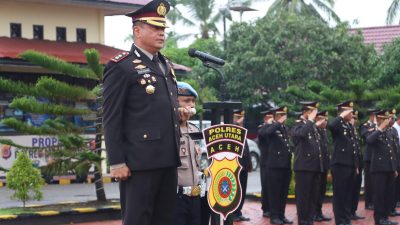 Polres Aceh Utara Gelar Peringatan Hari Sumpah Pemuda