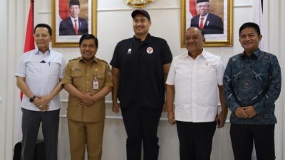 Tindak Lanjut Ratas dengan Presiden, Pj Gubernur Aceh dan Sumut Sambangi Menpora Bersama KONI Pusat