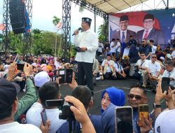 Lautan Massa Sambut Kedatangan Anies di Aceh Utara