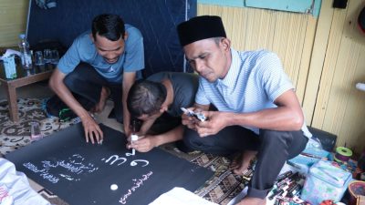 Cabang Khattil Quran Aceh Besar Siap Mendulang Hasil Terbaik di MTQ Simeulue