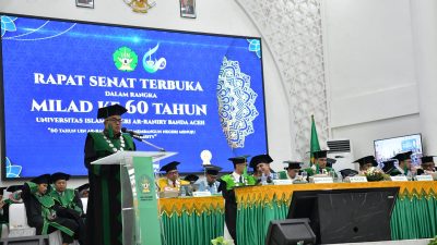 Sekda Aceh Ucapkan Selamat Milad Ke-60 UIN Ar-Raniry