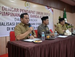 Optimalkan Pelaksanaan Syariat Islam, Ketua DPRK Banda Aceh Gelar RDPU