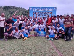 Juarai Liga Pamong IKAPTK, Sabang-Jantho FC Mimpi Buruk Manggala FC