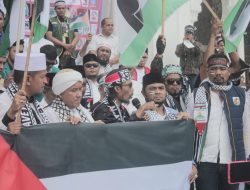 Ribuan Warga Aceh Gelar Demonstrasi Bela Palestina