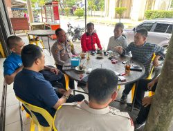 Duduk Semeja di Warung Kopi, Cara Wartawan dan Polisi di Simeulue Membangun Komunikasi