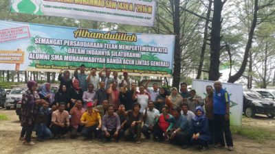 Alumni SMA Muhammadiyah Banda Aceh Lintas Generasi Laksanakan Milad Ke-7 dan Mubes Ke-2