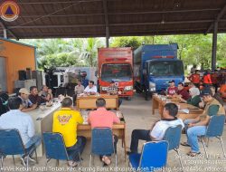 Banjir di Hilir Tamiang Meluas, Sekda Pimpin Rapat Darurat