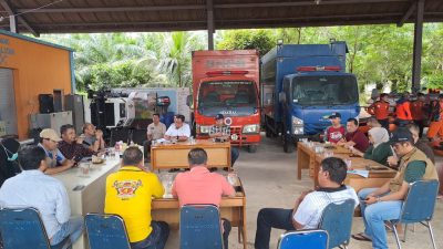 Banjir di Hilir Tamiang Meluas, Sekda Pimpin Rapat Darurat