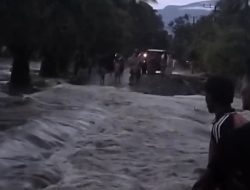 Banjir Kembali Landa Aceh Barat, Jalan Baru Diperbaiki Putus Lagi