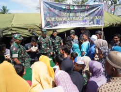 Danrem 011 Lilawangsa Tinjau Dapur Umum Pengungsi Banjir