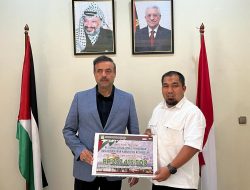 Muhammad Iswanto Serahkan Donasi Rp 277 Juta Lebih dari Aceh Besar untuk Palestina