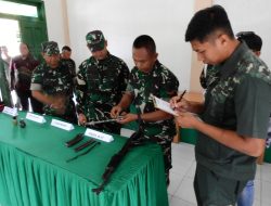 Warga Serahkan Satu Pucuk AK-47, Dua Granat, dan 12 Munisi ke Kodim Tamiang