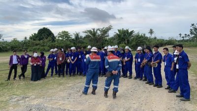 Puluhan Mahasiswa Politeknik Medan Datangi Pertamina EP Field Rantau, Ada Apa?