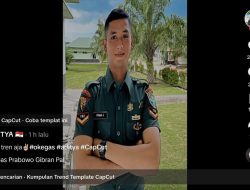 Kodam IM Investigasi Akun TikTok Atas Nama Anggota TNI Menggunakan Backsound Lagu Sory Ye